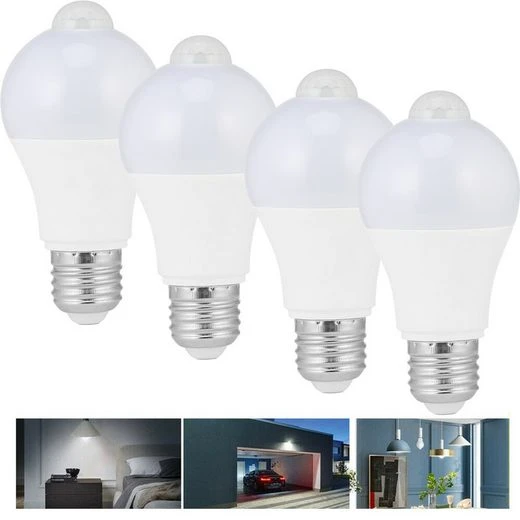 LED Light Bulb 12 Watt with Motion Sensor Smart Lamp-1 LED Light Bulb 12 Watt with Motion Sensor Smart Lamp-1