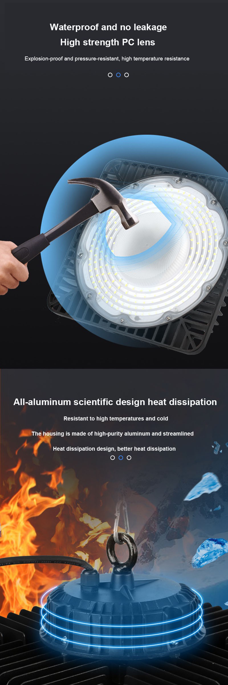 High power square led lights high bay 1 High power square led lights high bay 1