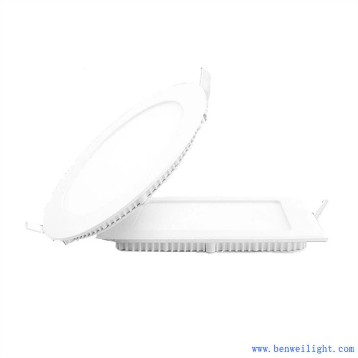 12W राउंड एलईडी पैनल लाइट