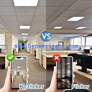 2x4 एलईडी पैनल लाइट का आपातकालीन बैकअप