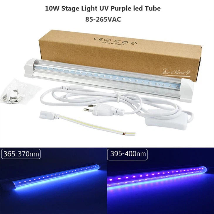10W T8 UV LED ट्यूब