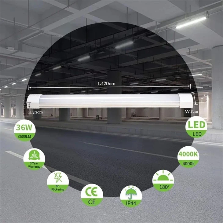 36W High brightness LED tri-proof lights