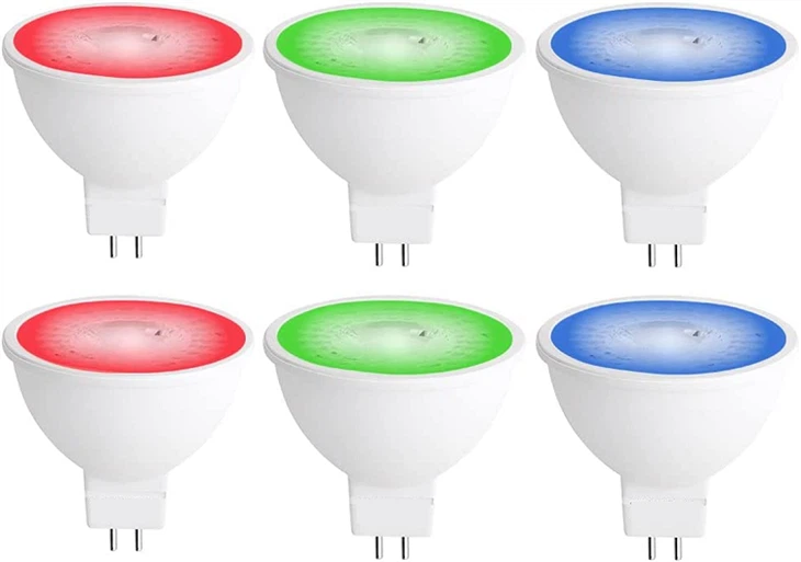 आरजीबी 16 रंग स्पॉट लाइट बल्ब