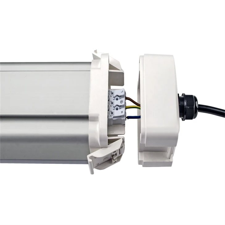 140LM/W Microwave Sensor LED Triproof Lights 40W/60W IP65