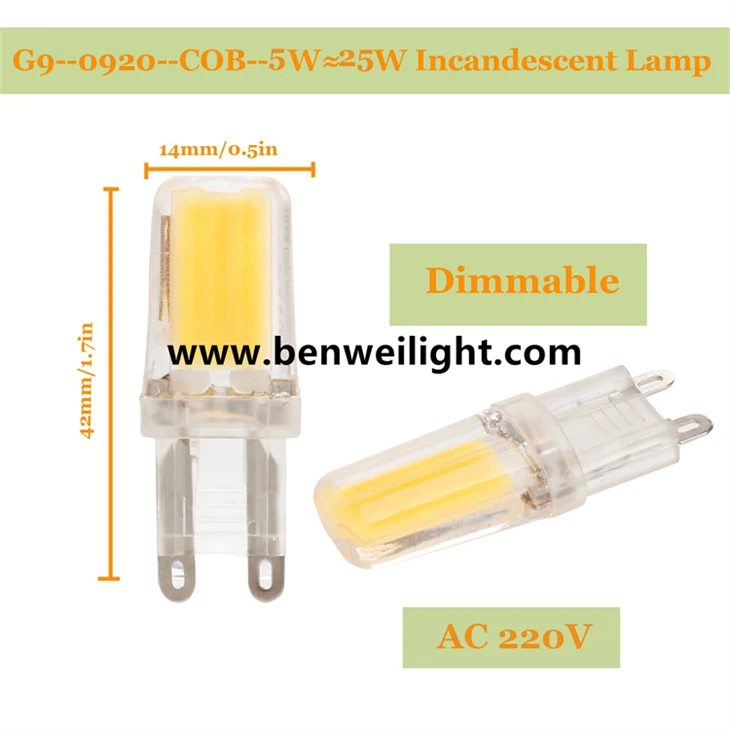 LED Capsule Bulbs: G4/G9/E14, 220V/12V AC/DC high quality