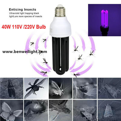 यूवी लाइट बल्ब एनर्जी सेविंग 30W 220V अल्ट्रावॉयलेट फ्लोरोसेंट ब्लैकलाइट