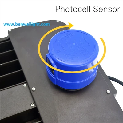 आउटडोर एलईडी लाइट के लिए फोटोसेल सेंसर:120-277V ऑटो ऑन/ऑफ